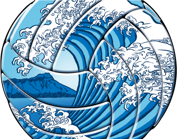 Rainbow Clipart Volleyball - Png Download (640x480), Png Download