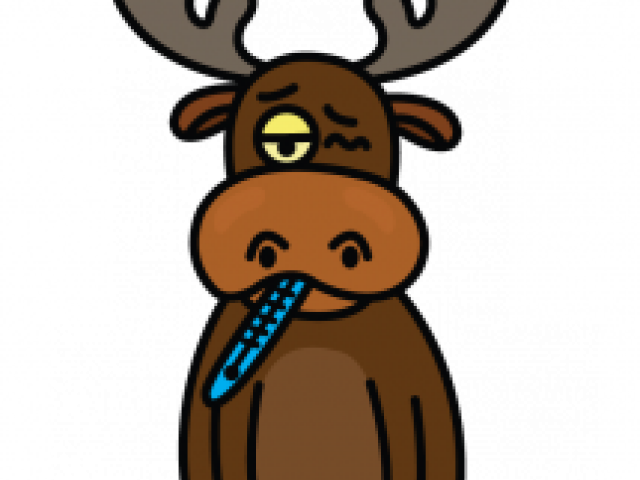 Moose Clipart Pretty - Png Download (640x480), Png Download