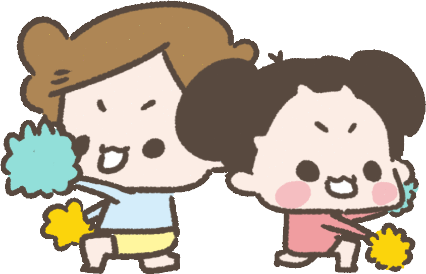 Cheer Go Sticker By Chuchumei Clipart (907x765), Png Download