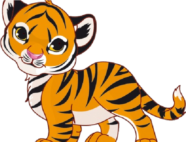 White Tiger Clipart Transparent Background - Png Download (640x480), Png Download