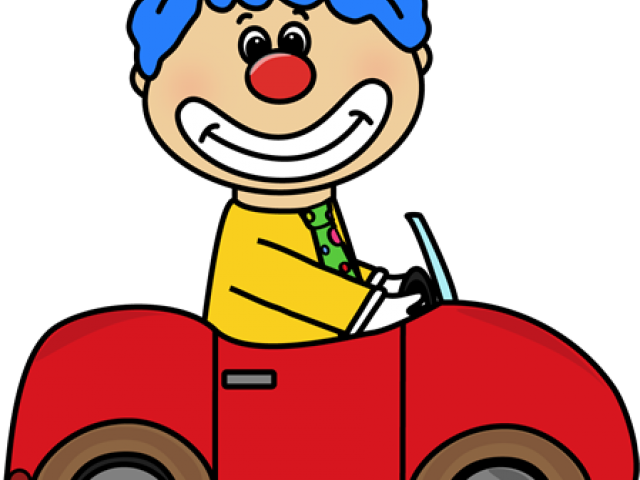 Clown Clipart Tiny Car - Png Download (640x480), Png Download