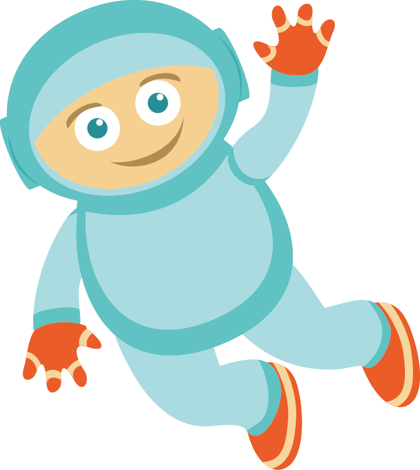 Vector Royalty Free Library Space Clip Art Cartoon - Png Download (835x934), Png Download