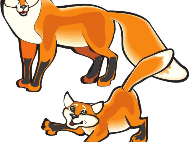 Red Fox Clipart Clip Art - Png Download (640x480), Png Download