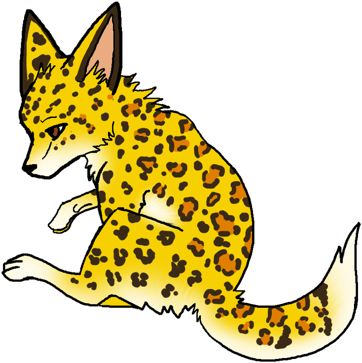 Leopard Clipart Fox - Png Download (894x894), Png Download