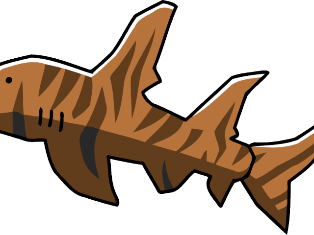 Great White Shark Clipart Scribblenauts - Png Download (640x480), Png Download
