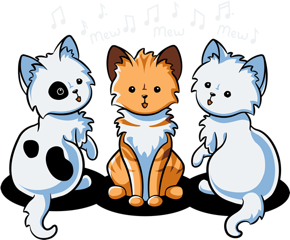 Clip Art Royalty Free Stock Mewsic Cuteness Pinterest - Png Download (600x600), Png Download