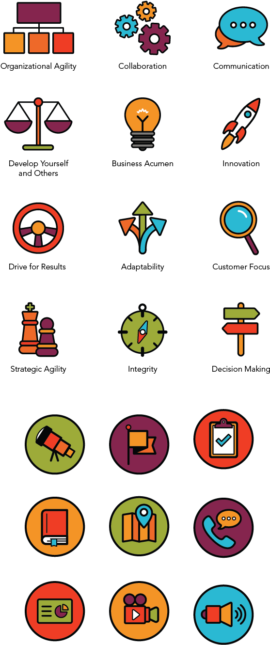 Quickfires Training Icon Set Clipart (580x1373), Png Download