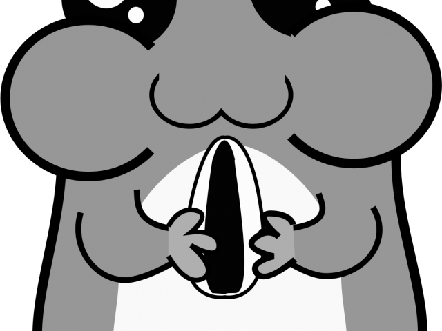 Footprint Clipart Hamster - Png Download (640x480), Png Download