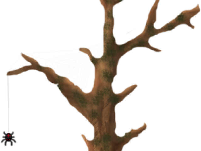 Dead Tree Clipart Spooky - Png Download (640x480), Png Download