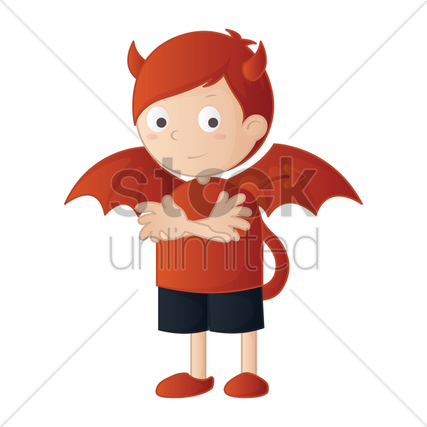 Devil Clipart Devil Boy - Png Download (600x600), Png Download