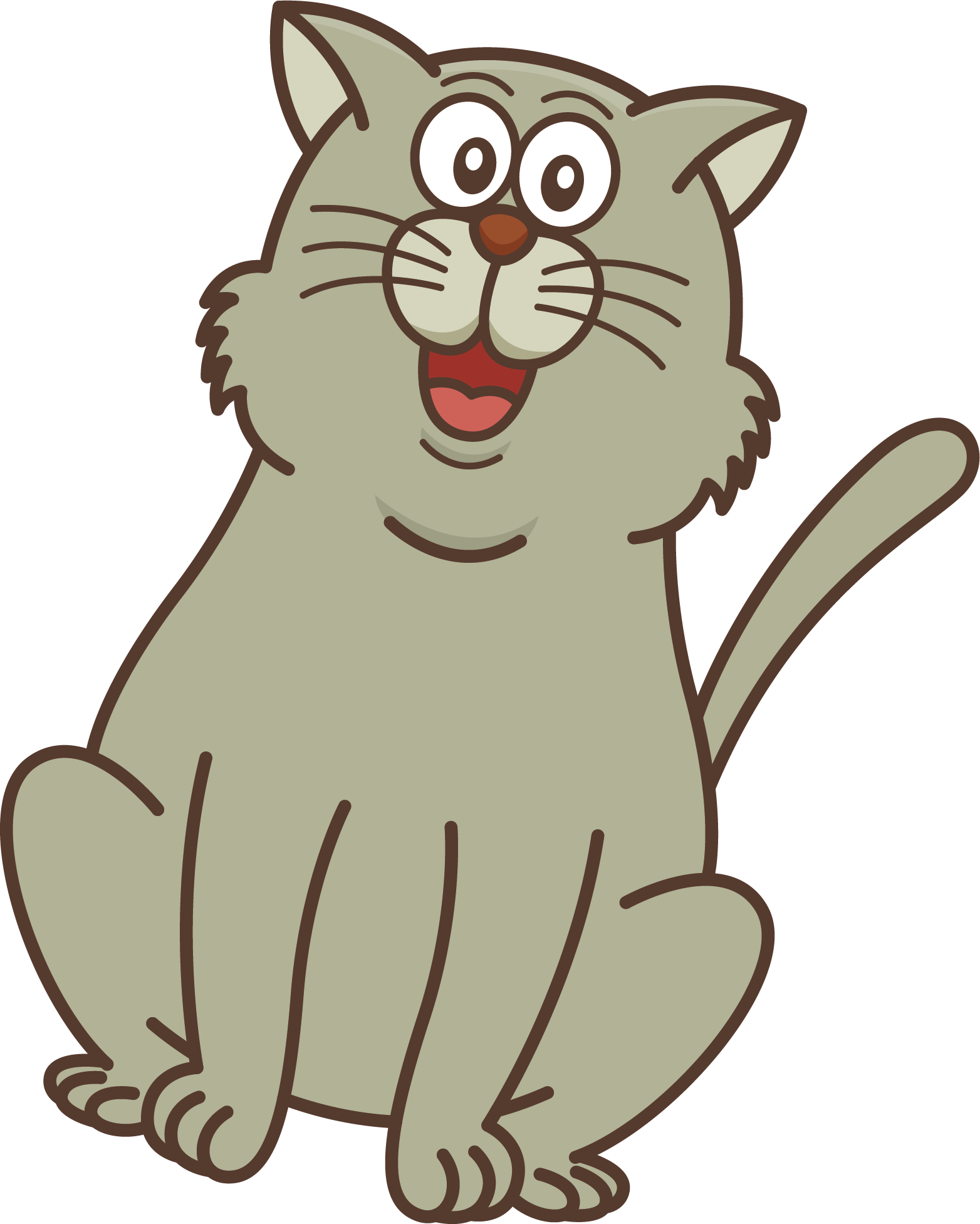 Kitten Whiskers Wildcat Tabby Cat Clipart - Full Size Clipart (#2596909) - ...