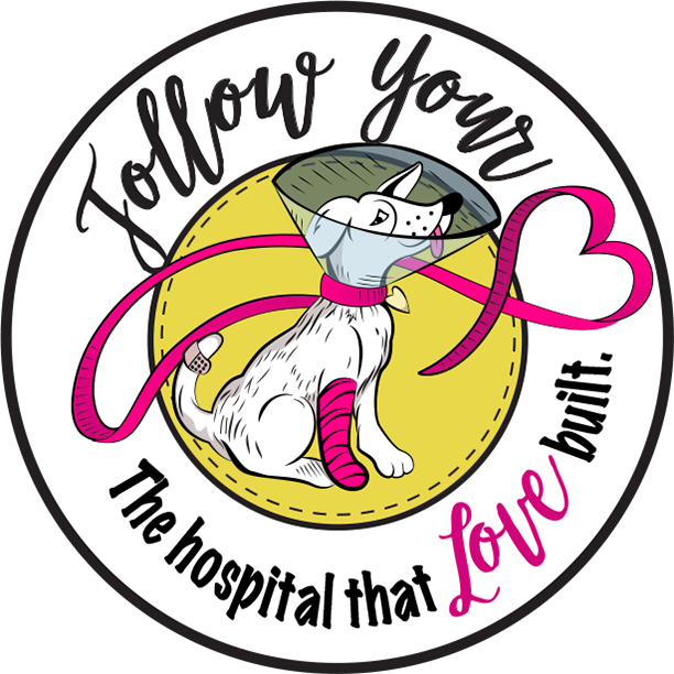 Follow Your Heart Animal Hospital Illustration Clipart (612x612), Png Download