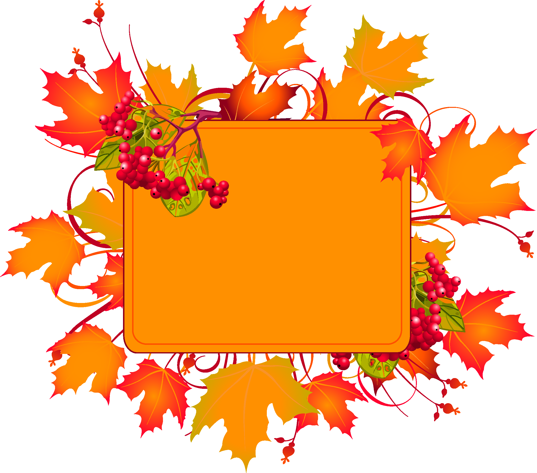 Autumn Drawing Clip Art - Png Download (2244x1978), Png Download