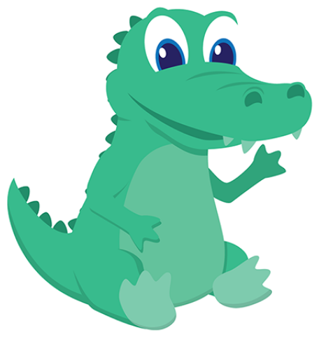 Crocodile Clipart Alligator Mascot - Png Download (640x480), Png Download