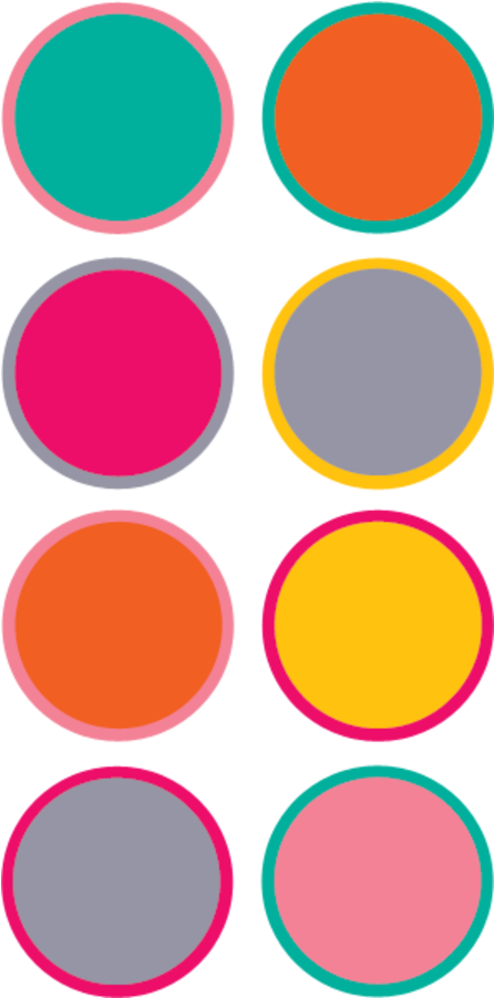 Tcr2749 Tropical Punch Mini Stickers Image Clipart (900x900), Png Download