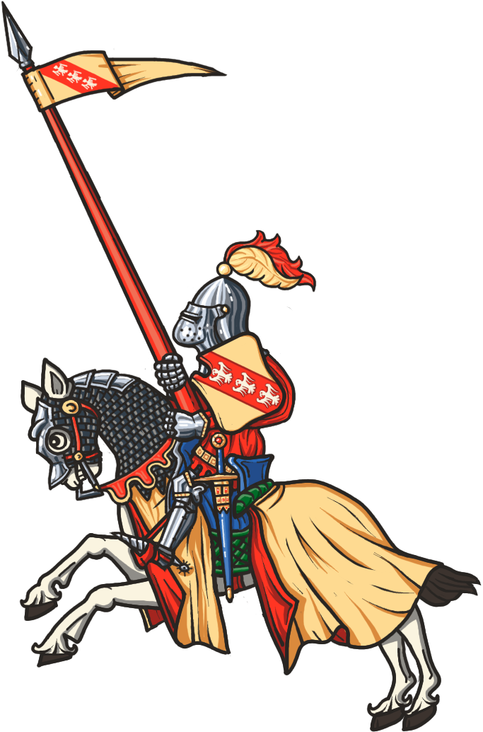 Knight Clipart Normans - Png Download (720x1100), Png Download