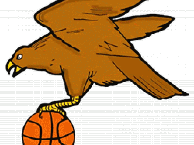 Basketball Clipart Hawk - Png Download (640x480), Png Download