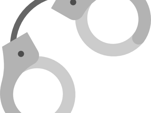 Prison Clipart Hand Cuff - Png Download (640x480), Png Download
