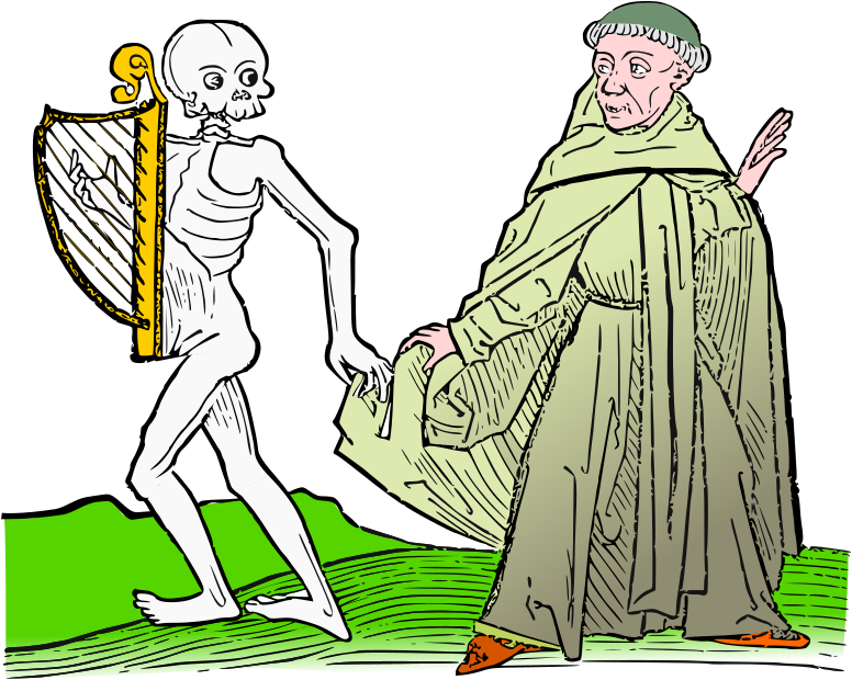Dance Danse Macabre Death - Dance Clipart (530x750), Png Download