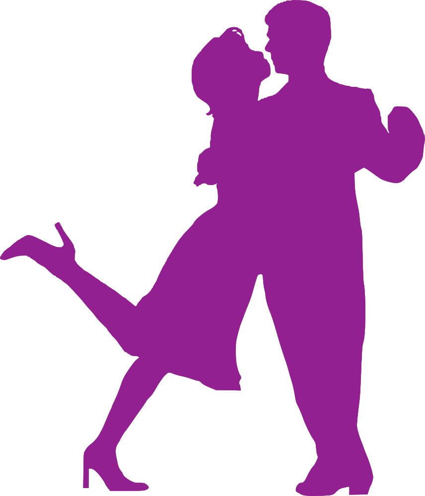 Danse Clipart Purple - Clip Art - Png Download (856x1000), Png Download
