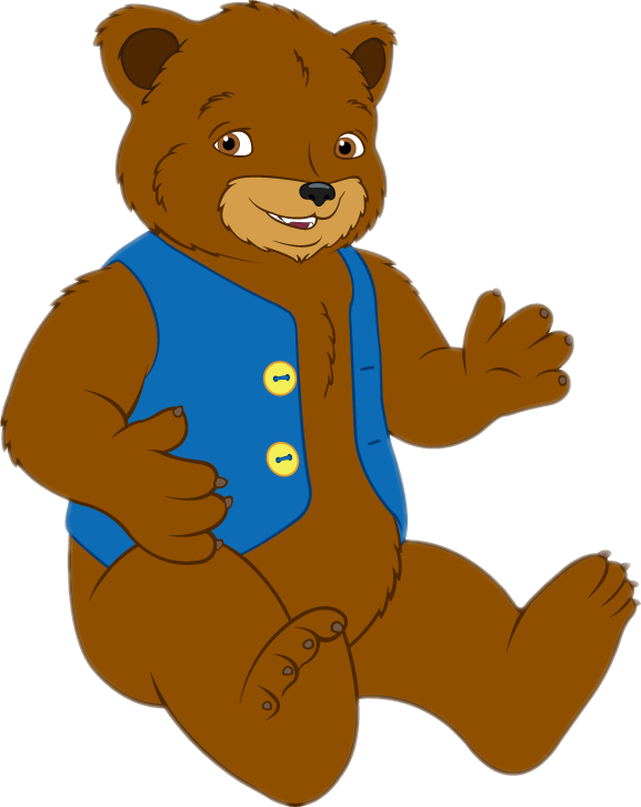 Franklin And Friends - Teddy Bear Clipart (577x727), Png Download
