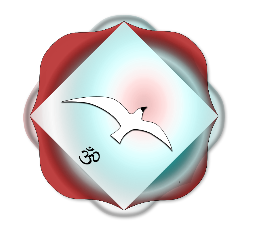 Lotus Seagull Om Png Images Clipart (600x544), Png Download