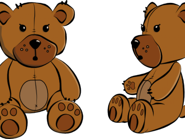 Gummy Bear Clipart Transparent Background - Teddy Bear Png Clipart (640x480), Png Download