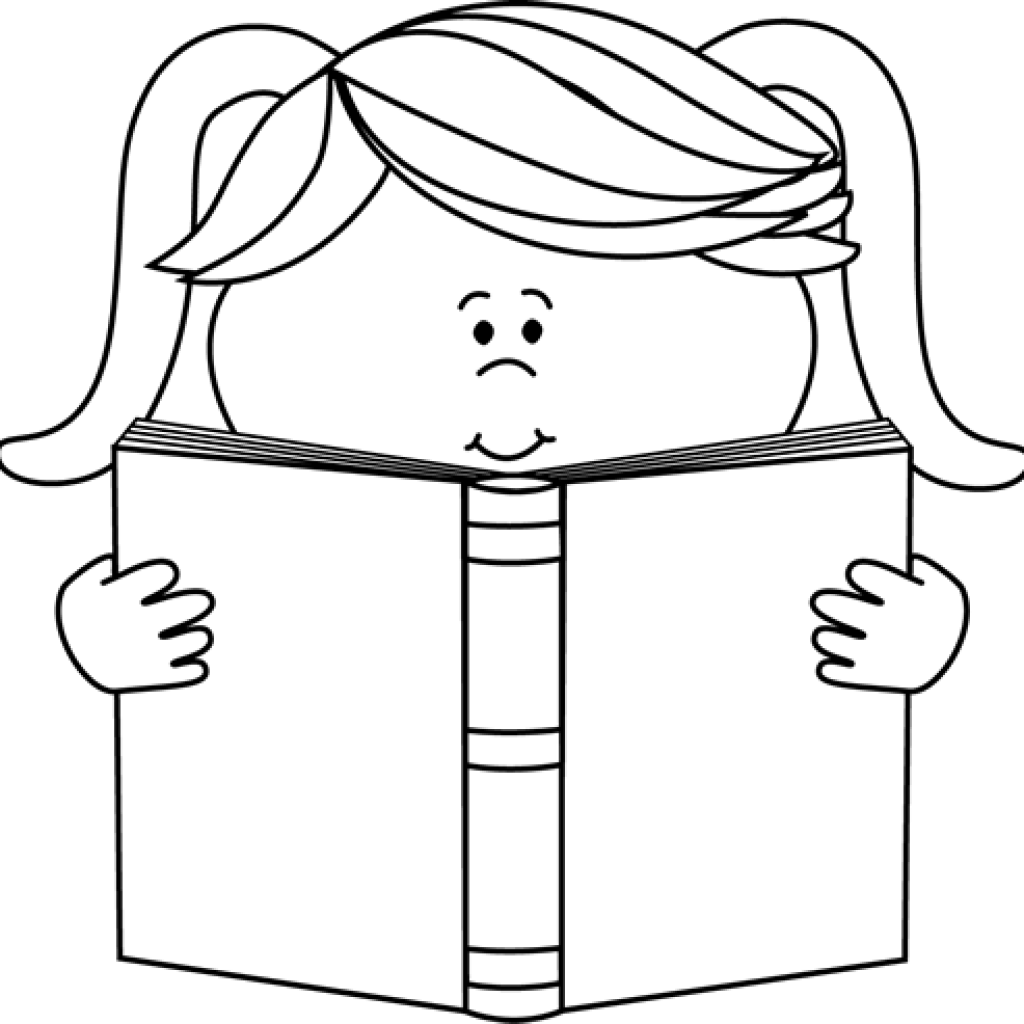 Image Download Reading Clipart Black And White Snowman - Png Download (1024x1024), Png Download