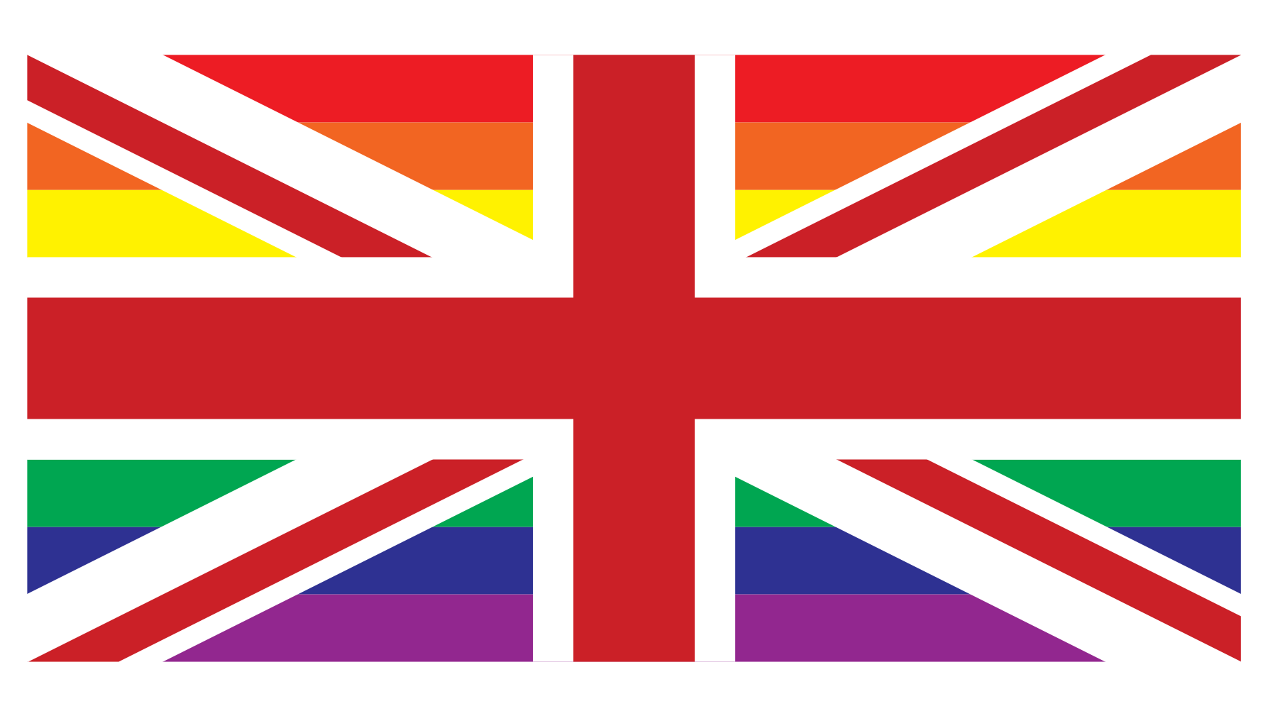 Flag Of England Union Jack National Flag - Black And White Union Jack Clipart (1328x750), Png Download