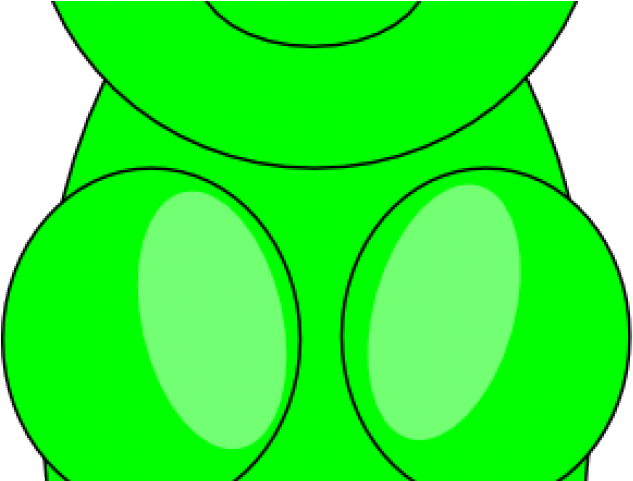 Gummy Bear Clipart Transparent Background - Gummy Bear - Png Download (640x480), Png Download