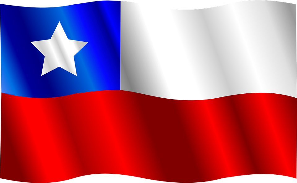 Medium Image - Chile Flagge Png Clipart (800x494), Png Download