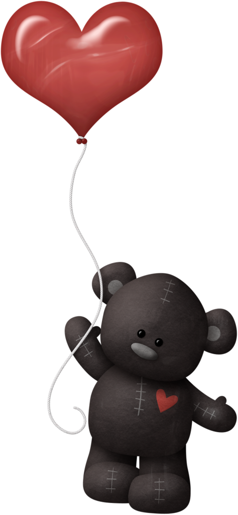 Teddy Bear - Bear Clipart (474x1024), Png Download