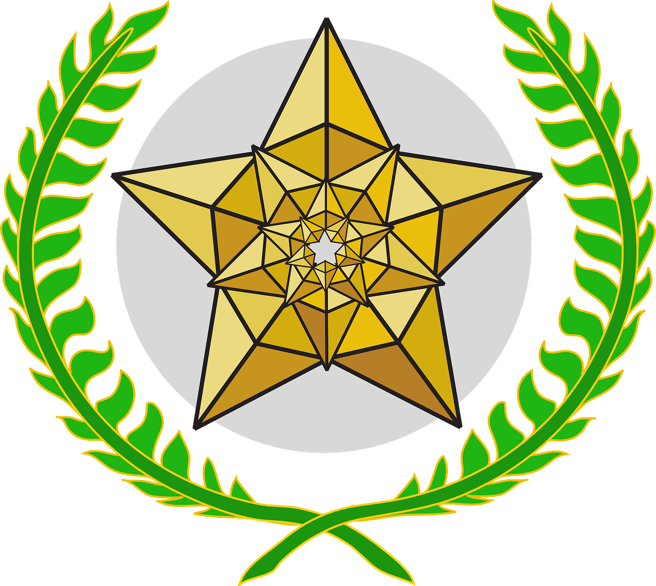 Laurel Wreath - Ảnh Vòng Nguyệt Quế Clipart (1280x1143), Png Download