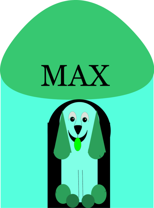 Dog In Doghouse Clipart - Png Download (600x806), Png Download