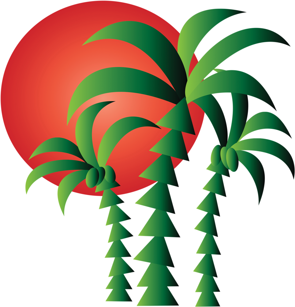 Hawaiian Aloha Tropical Clipart (1024x1024), Png Download
