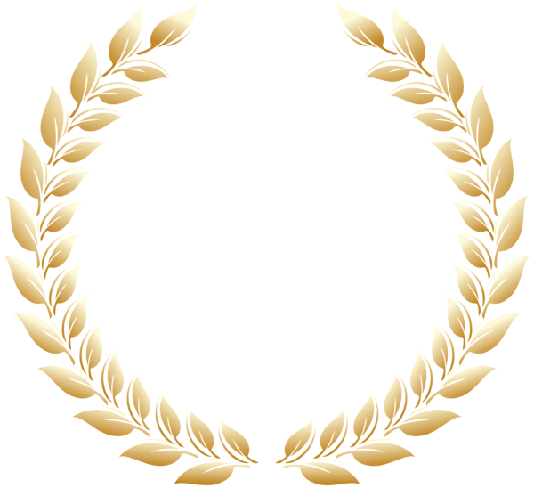 Laurel Wreath Clip Art - Png Download (600x548), Png Download
