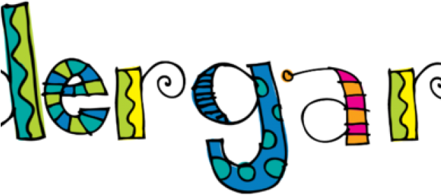 Breakfast Clipart Kindergarten - Kindergarten Sign - Png Download (640x480), Png Download