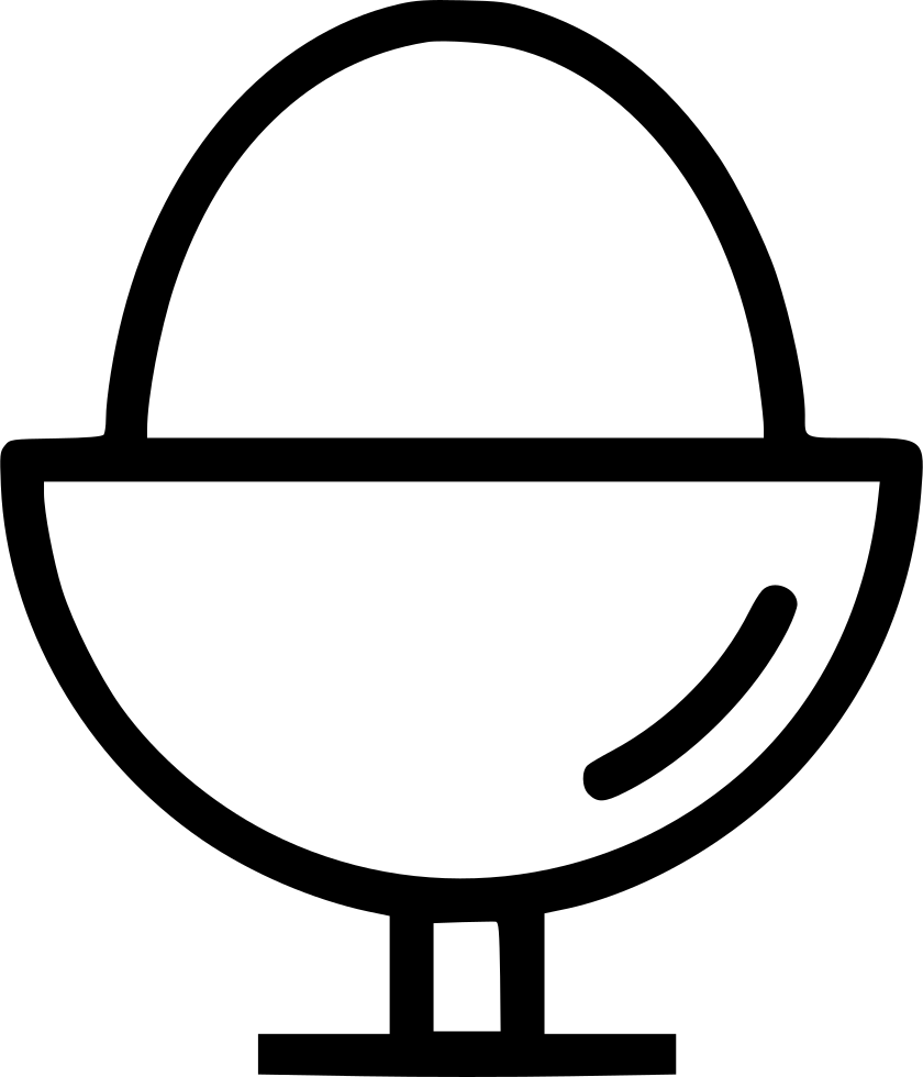 Egg Boiled Breakfast Comments - Egg Clipart (840x980), Png Download