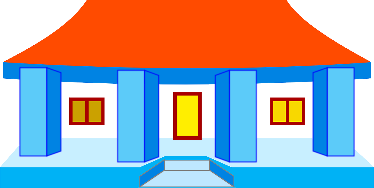 School House Clip Art To Download Free - Школа Здание Пнг - Png Download (960x482), Png Download