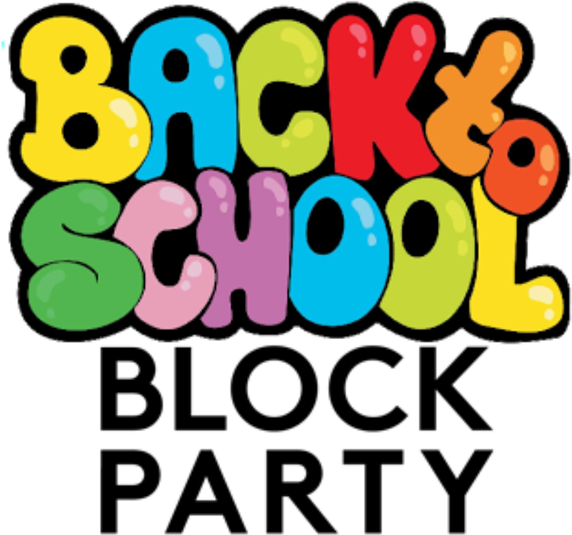 Graphics For Fall Block Party Graphics - Back To School Block Party Clipart (822x774), Png Download