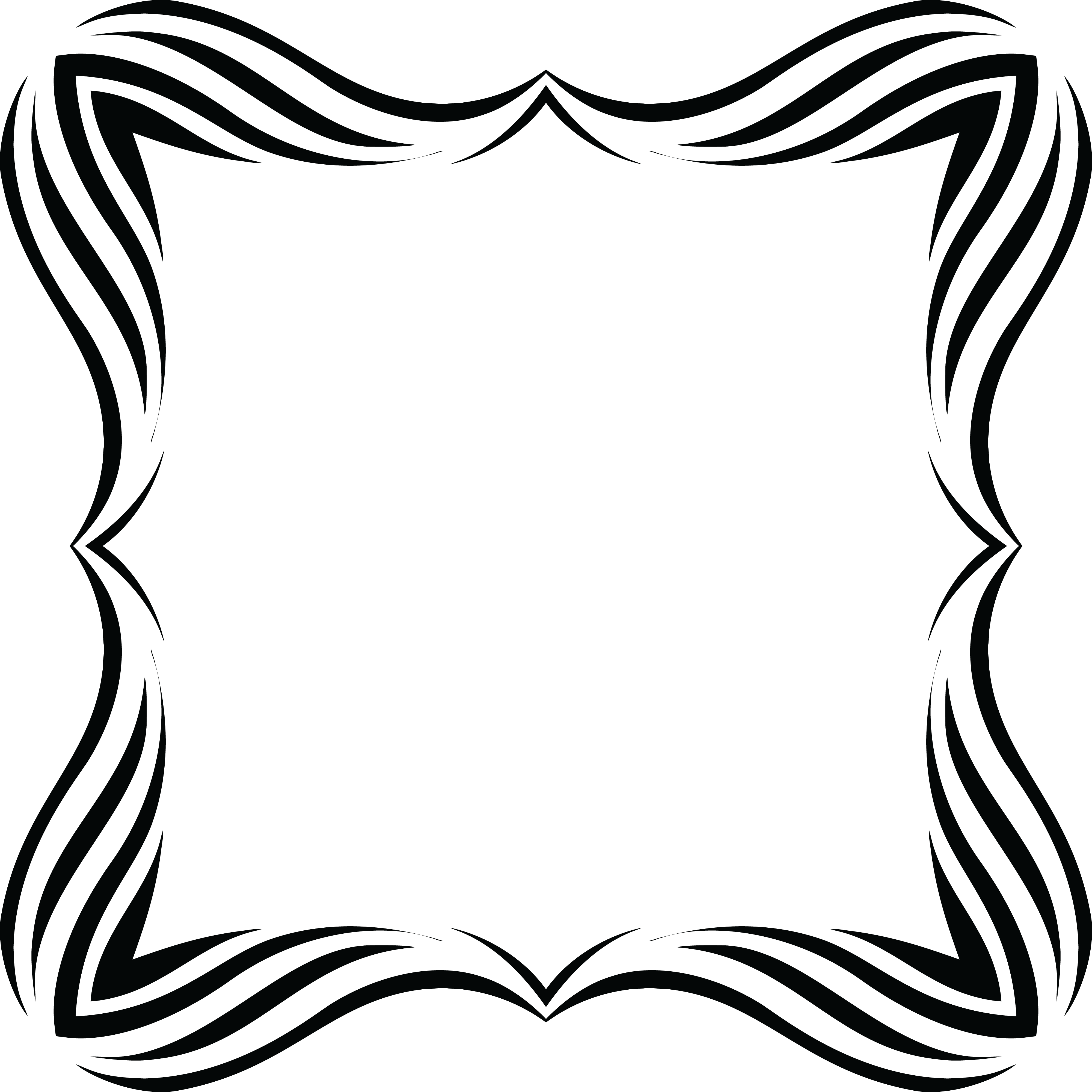 Free Clipart Images - Square Border Transparent Decorative - Png Download (4000x4000), Png Download
