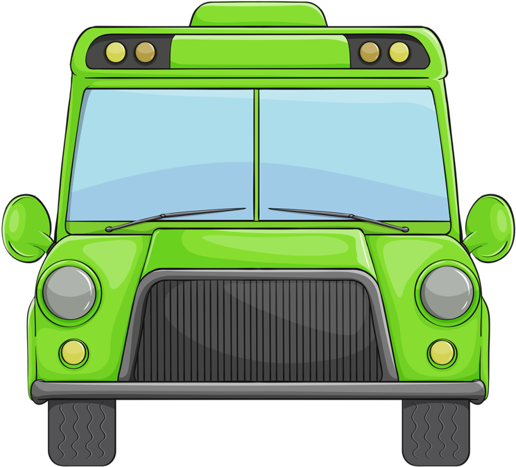 Фото, Автор Soloveika На Яндекс - Bus School Png Clipart (800x724), Png Download