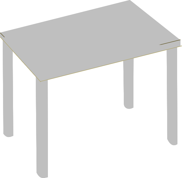 Table Clipart Png Transparent Png (600x586), Png Download