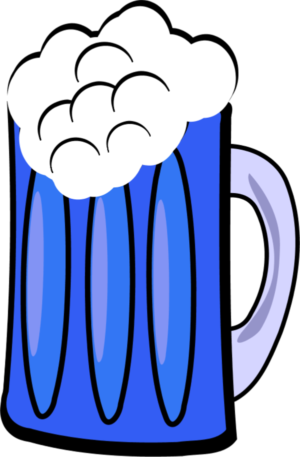 Vector Clip Art - Beer Clip Art - Png Download (600x913), Png Download