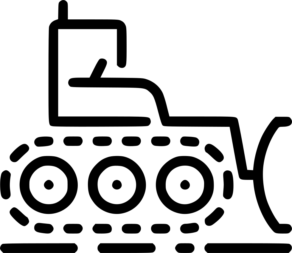 Jpg Free Bulldozer Clipart File - Construction - Png Download (980x848), Png Download