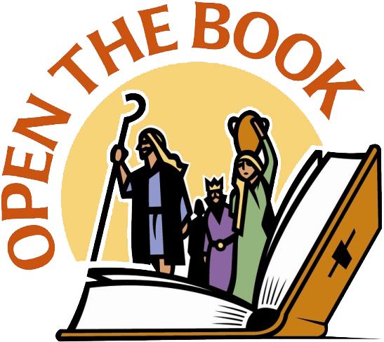 Enabling Every Child To Hear The Story Of The Bible - Open The Book Logo Clipart (626x620), Png Download