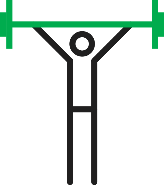 Weightlifting Clipart (641x641), Png Download