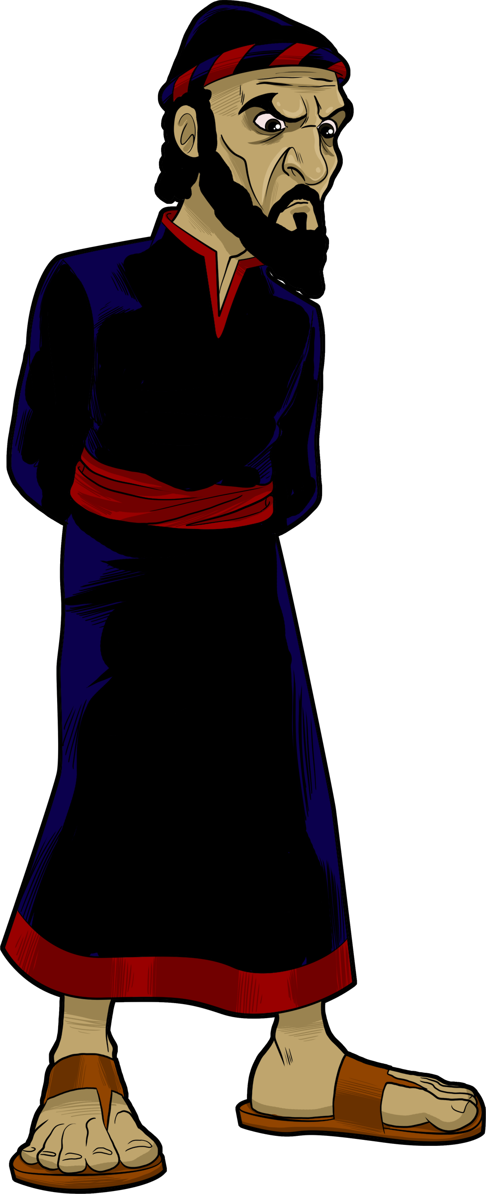 Free Bible Stories Pinterest And Sunday School - Haman Clipart - Png Download (978x2403), Png Download