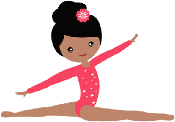 Gymnastics Clipart Olympics - Png Download (600x600), Png Download