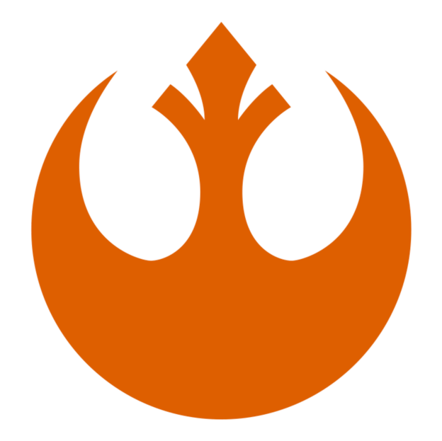 Star Wars Logos And Symbols Png Transparent Clip Free (624x623), Png Download